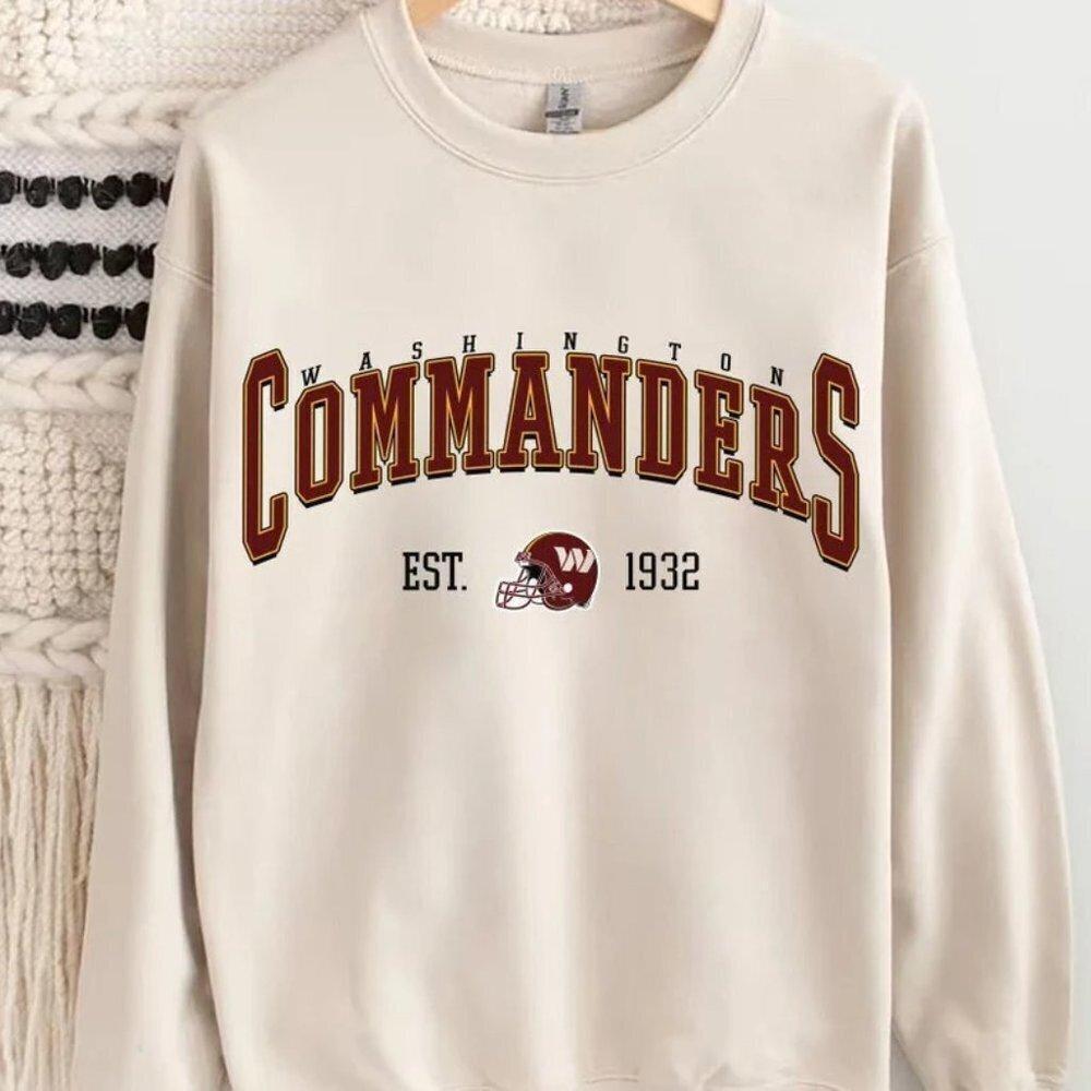 Washington Redskins 1990S Football Graphic Crewneck Sweatshirt